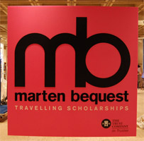 Marten Bequest Travelling Scholarships event